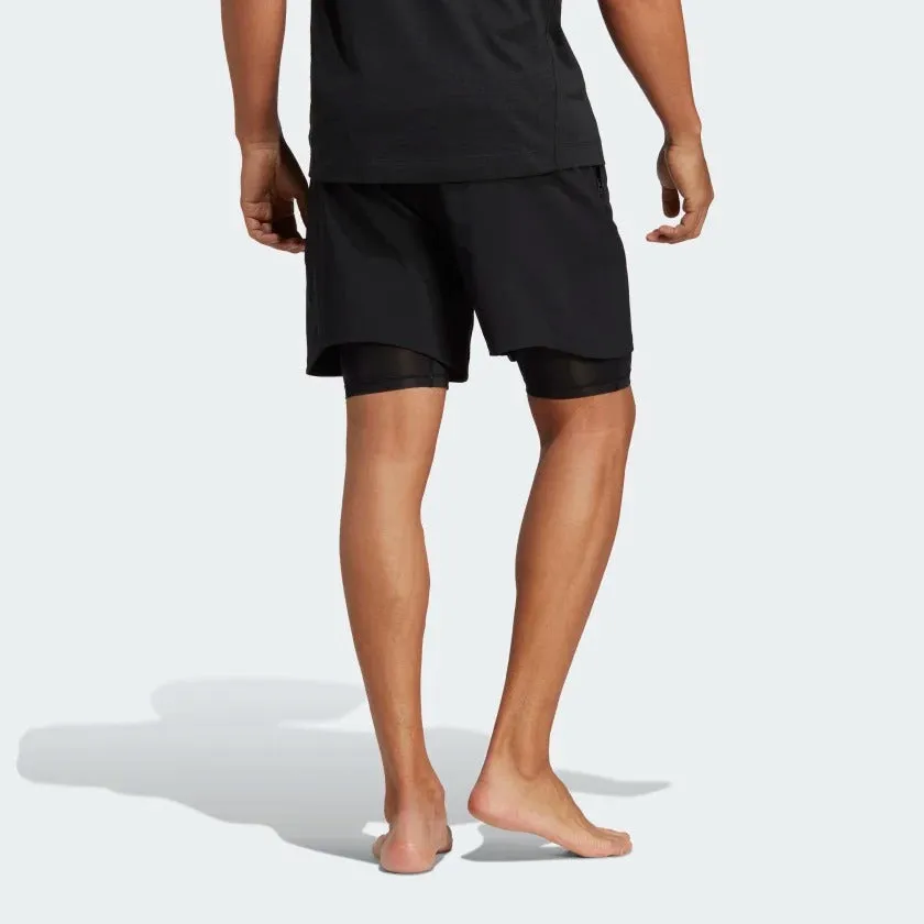 adidas Yoga Training 2-in-1 Men's Shorts