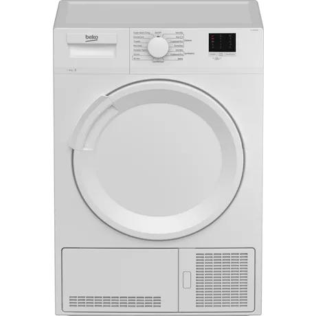 Beko DTLCE80041W 8kg Condenser Tumble Dryer White