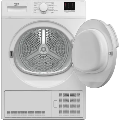 Beko DTLCE80041W 8kg Condenser Tumble Dryer White