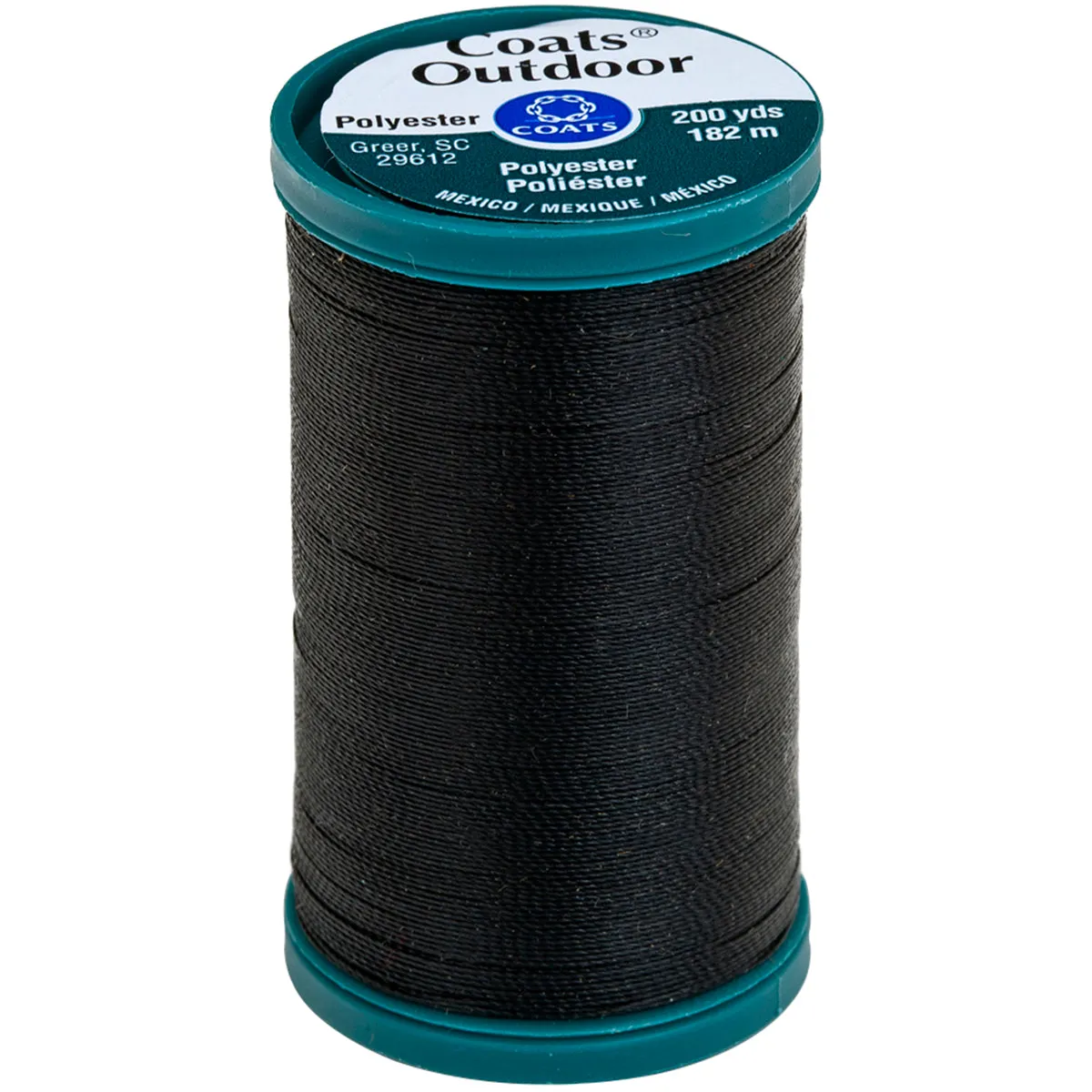 Coats Outdoor Living Thread 200yd - Black