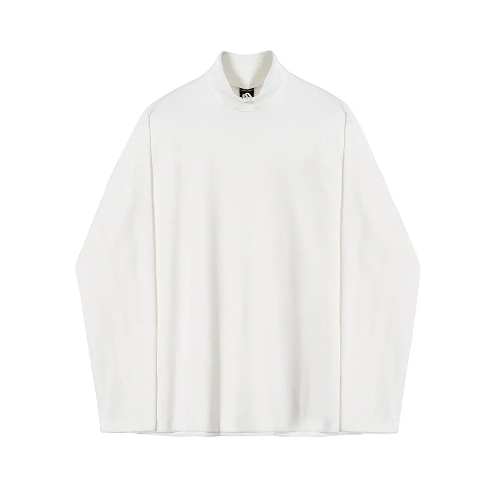 Cotton Turtleneck Bottoming Shirt