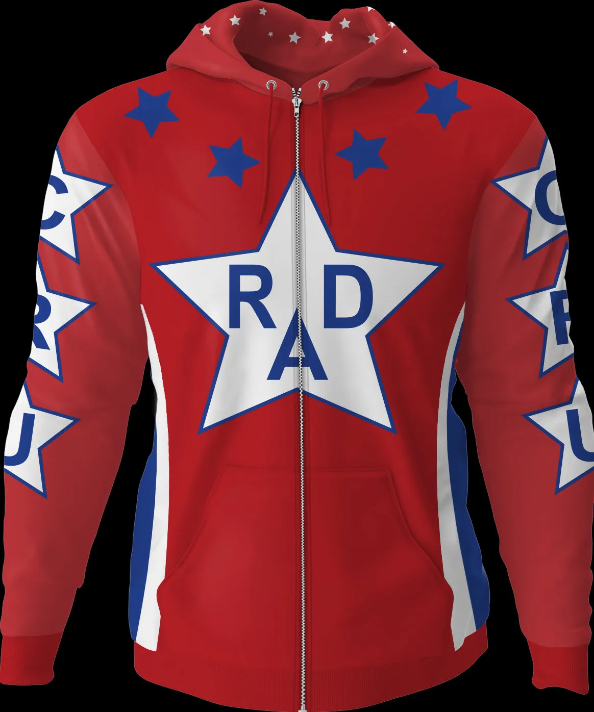 Cru Jones Rad Zip-Up Hoodie