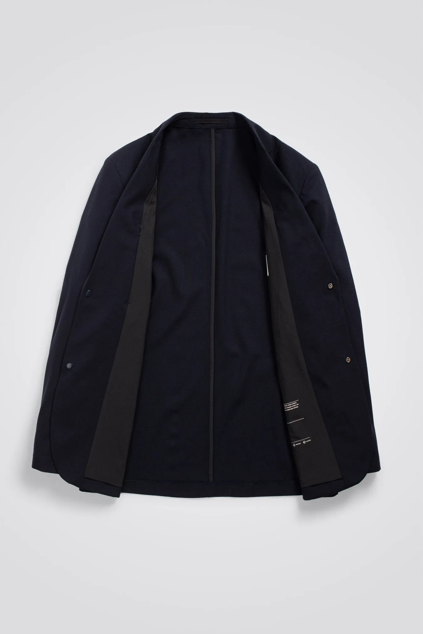 Emil Cordura Tech Wool Blazer Dark Navy