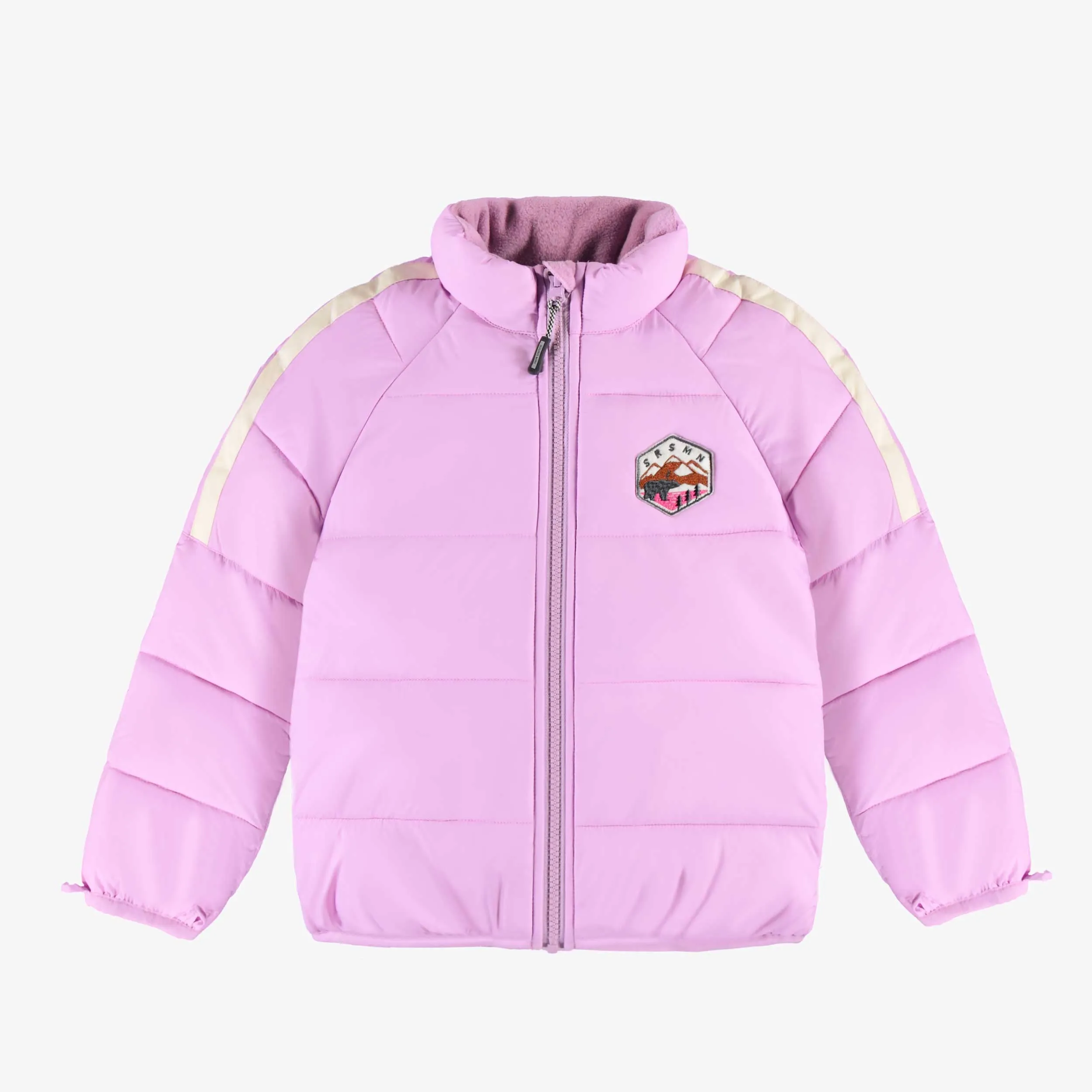 Habit de neige 3 en 1 lilas et mauve, enfant|| 3-in-1 snowsuit lilac and purple, child