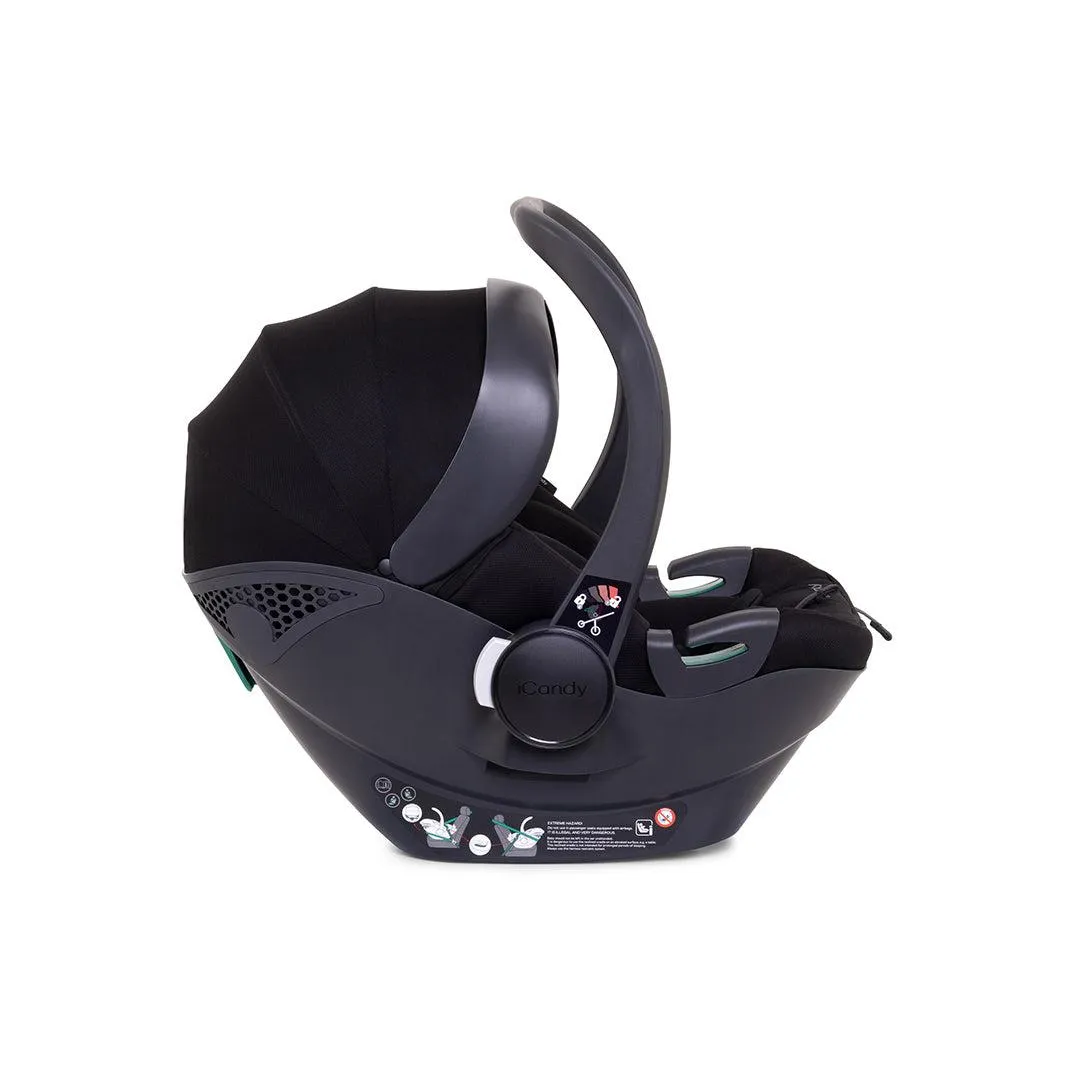 iCandy Cocoon Infant Car Seat   Base - Black