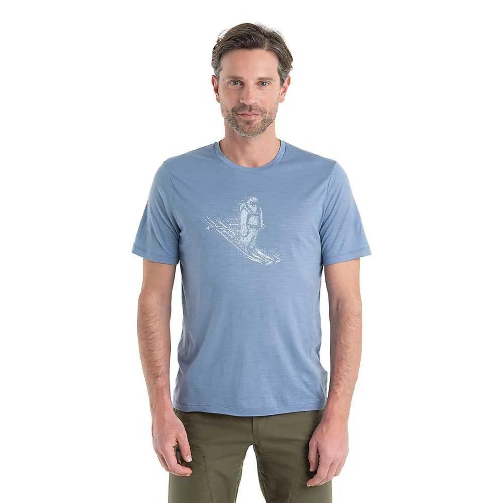 Icebreaker Men's Tech Lite II SS Tee - Skiing Yeti