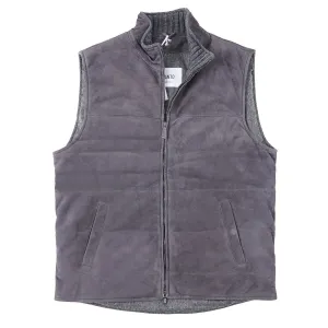 Manto Wool-Lined Lambskin Suede Vest