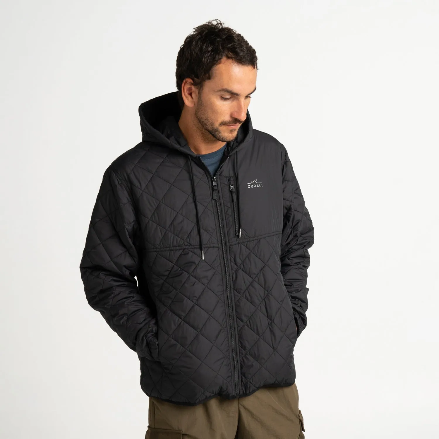 Mens Insulated Jacket Black