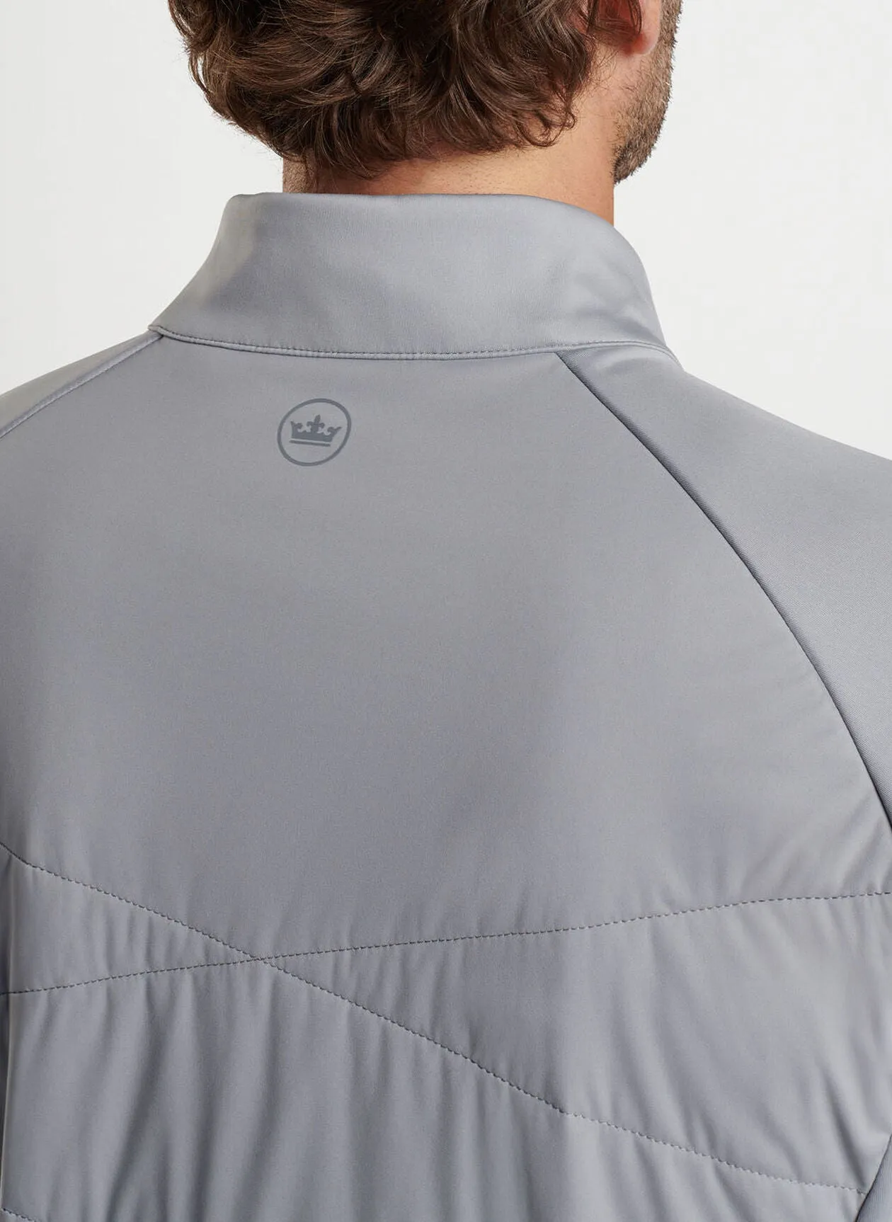 Merge Hybrid Jacket in Gale Grey by Peter Millar