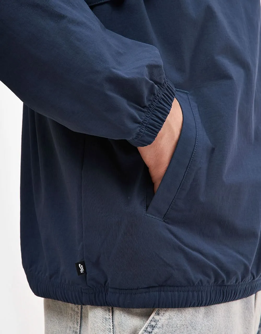 Nike SB Essential Anorak Jacket - Armory Navy/Denim Turquoise