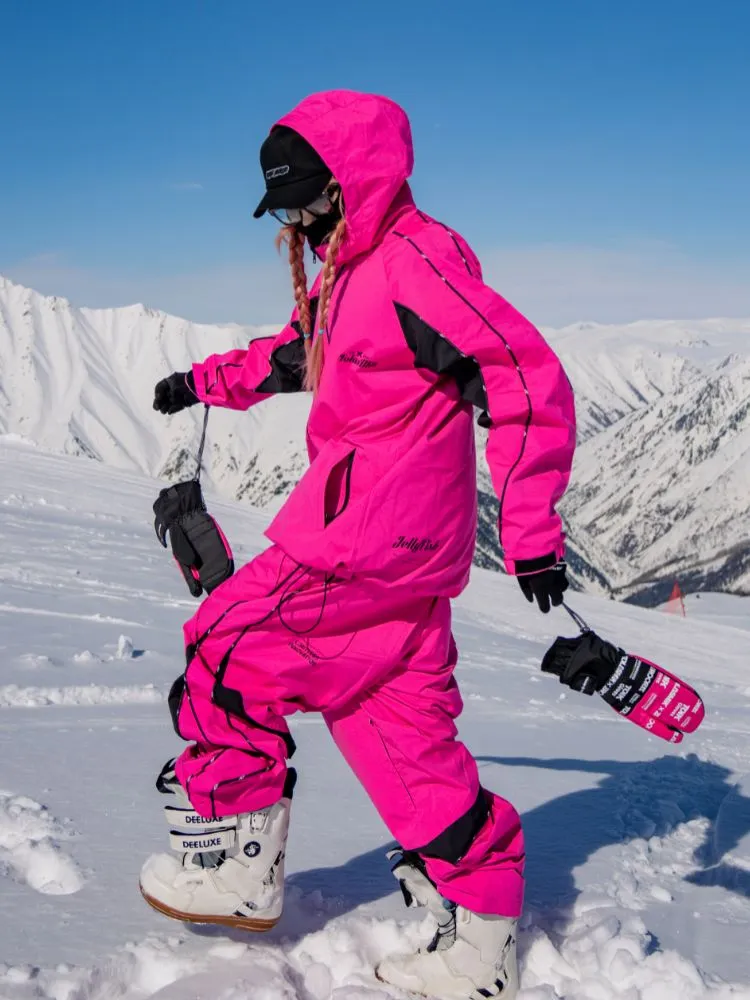 Tolasmik TK PRO  Printed Stitching Snow Suit - Women's