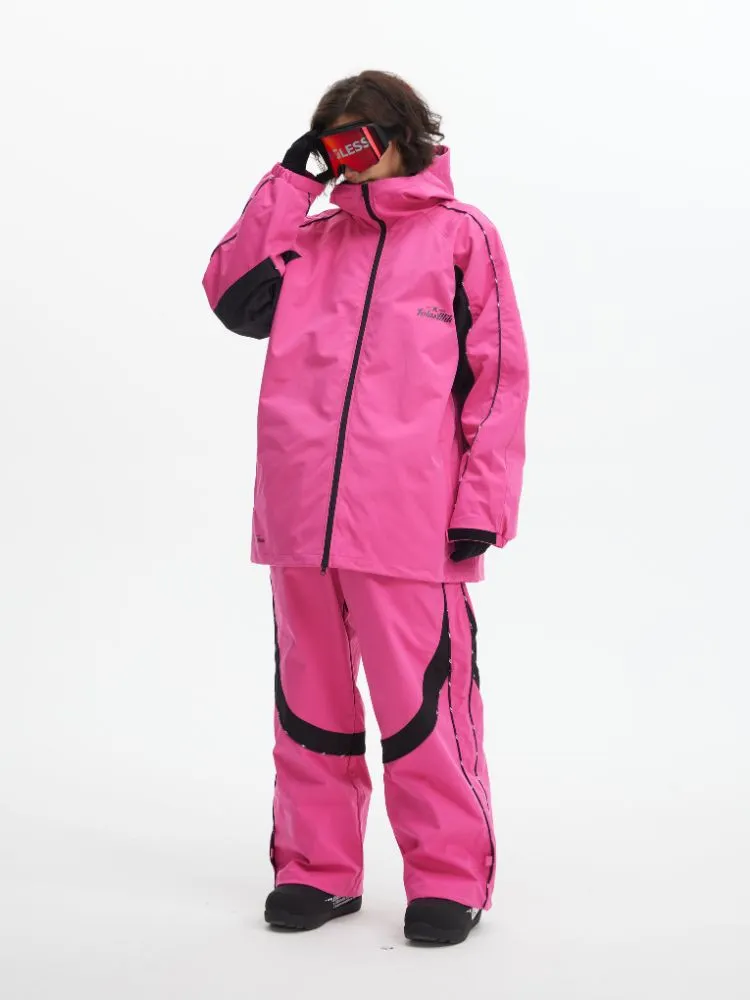 Tolasmik TK PRO  Printed Stitching Snow Suit - Women's