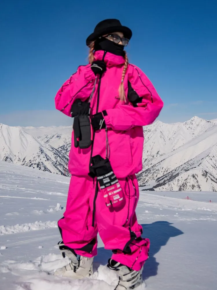 Tolasmik TK PRO  Printed Stitching Snow Suit - Women's