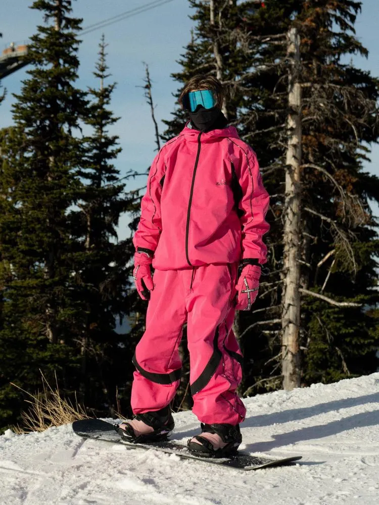 Tolasmik TK PRO  Printed Stitching Snow Suit - Women's