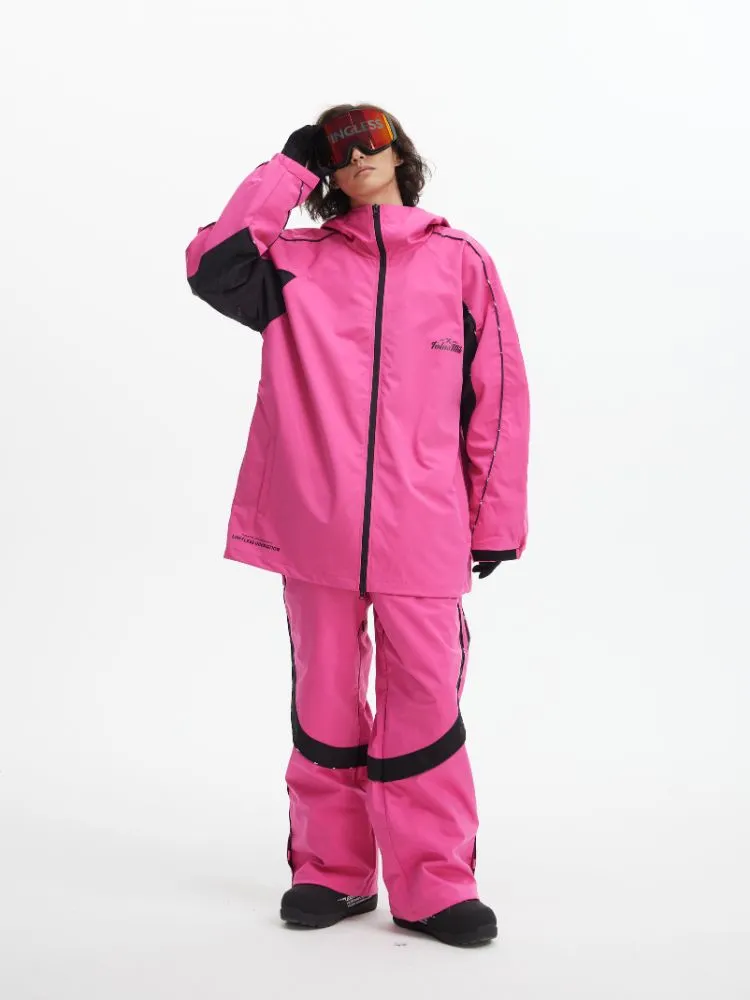 Tolasmik TK PRO  Printed Stitching Snow Suit - Women's