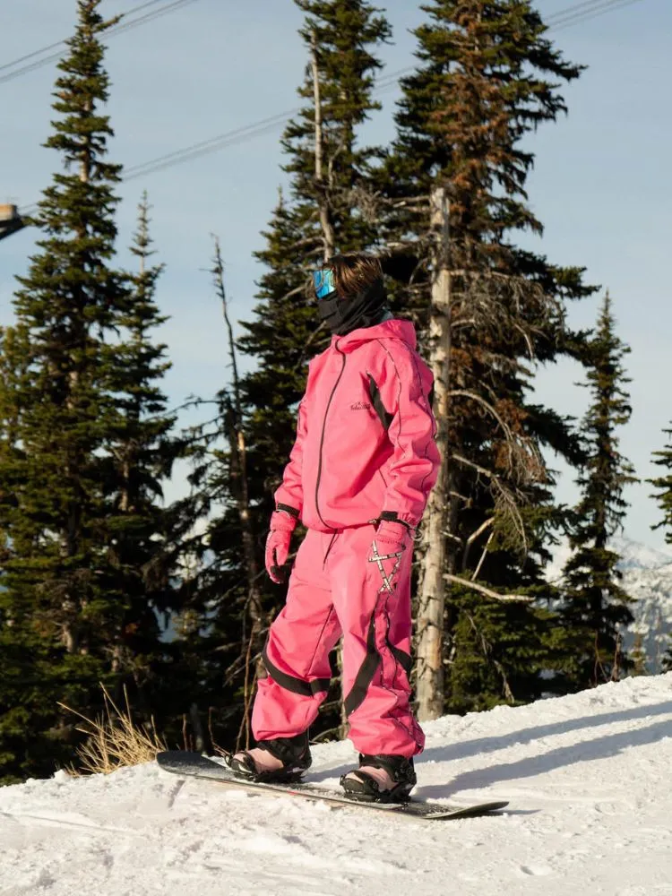 Tolasmik TK PRO  Printed Stitching Snow Suit - Women's