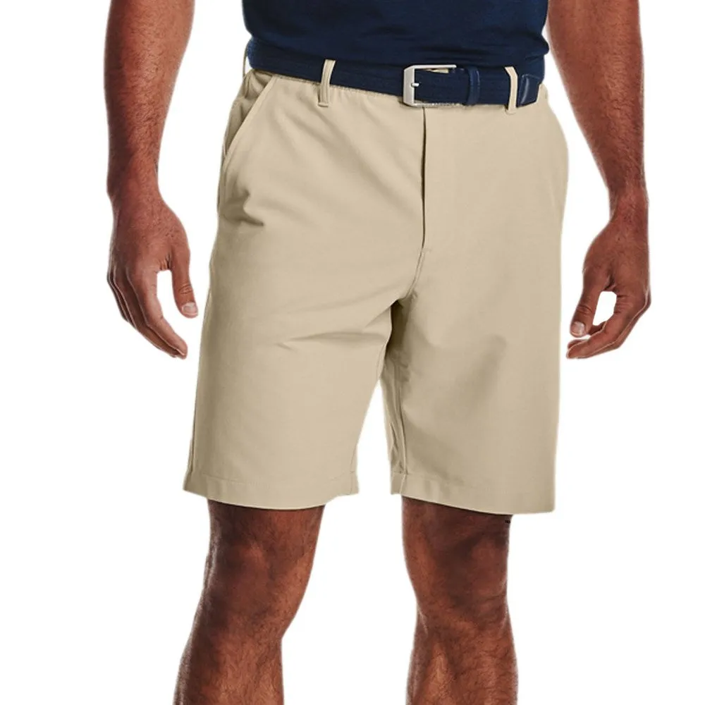 Under Armour Drive Golf Shorts - Khaki Base