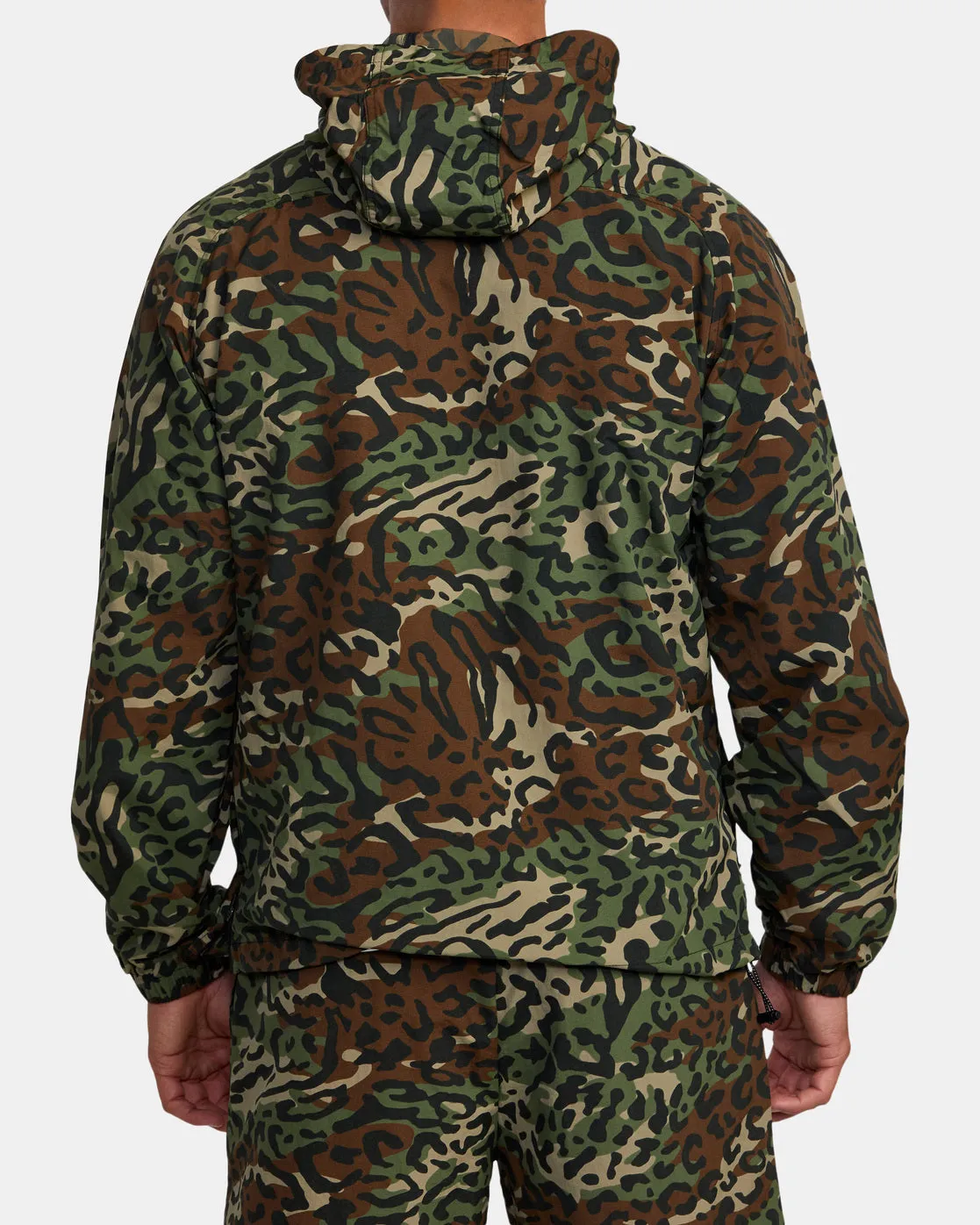 VA Sport Outsider Packable Anorak Jacket - Animal Camo